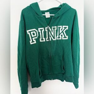 PINK Victoria's Secret Green Hoodie